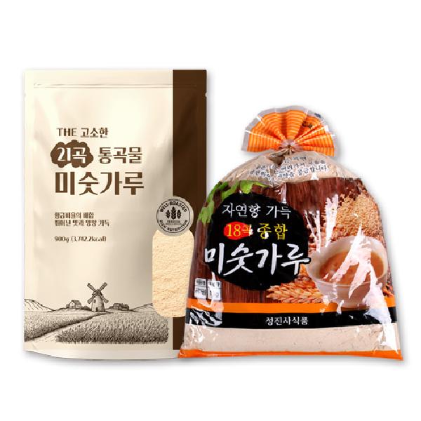 21-Grain Whole Grain Misutgaru 900g+18-Grain Mixed Misutgaru 1kg product image