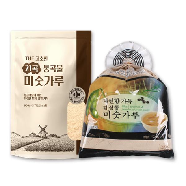 21-Grain Whole Grain Misutgaru 900g+Black Bean Misutgaru 1kg product image