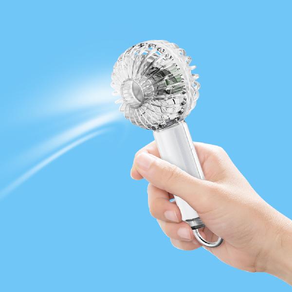 Blue Storm F19 Pure Clear BLDC Ultra-Mini Portable Fan product image