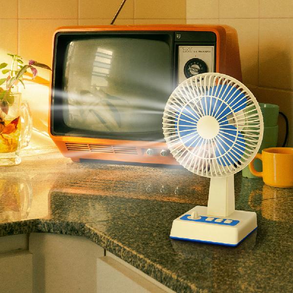 Blue Storm F20 Retro BLDC Cordless Fan for Wall-Mount & Tabletop Use product image