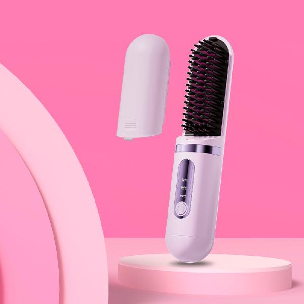 GD1 Volume Styler Ceramic Cordless Comb Brush Hair Iron (3 Temperature Settings) product image
