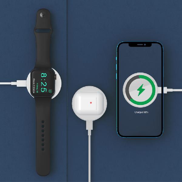 WCP-290 3-in-1 Magnetic Wireless Charger (For Apple Watch) product image