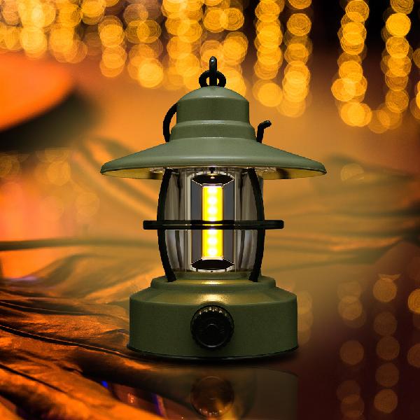 LA09 Dial Cordless LED Camping Lamp product image