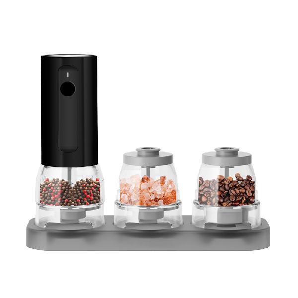 M4 Salt, Pepper & Sesame 3-in-1 One-Touch Electric Grinder product image