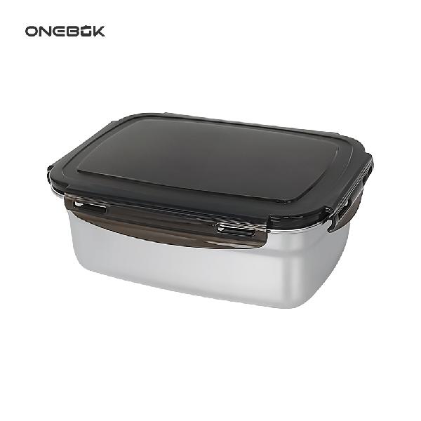 Stainless Steel Airtight Container Rectangular 1350ml product image