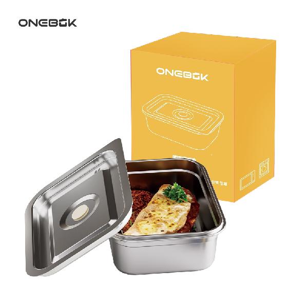 Wonbok Microwave-Safe All-Stainless Vacuum Container 1200ml product image