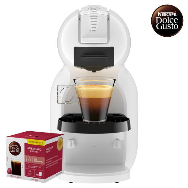 Coffee Machine Mini Me 2 Pure White + 12ct Coffee Capsules 1 Box (Cafe Americano) product image
