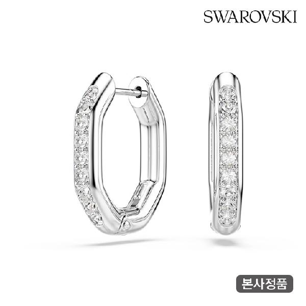 Dextera Rhodium Hoop Earrings 5724585 product image