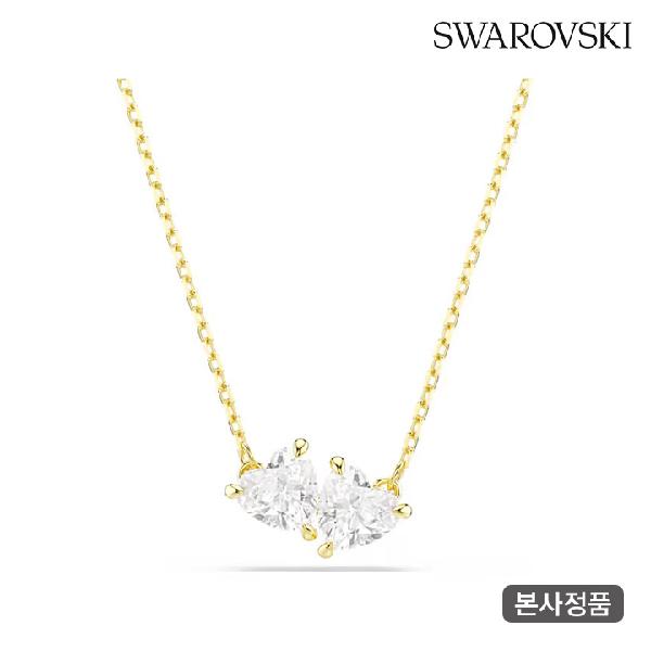 Mesmera Attract Gold-Tone Heart Necklace 5733475 product image