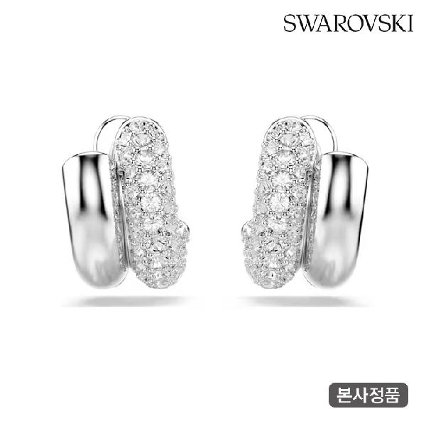 Dextera Rhodium Mini Hoop Earrings 5738197 product image