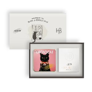 Kakao Cat x Hebe Coffee Chocolate & Coffee Drip Bag Gift Set I Love (Shopping Bag Included) product image
