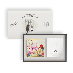 Kakao Cat x Hebe Coffee Chocolate & Coffee Drip Bag Gift Set Flower (Shopping Bag Included) product image