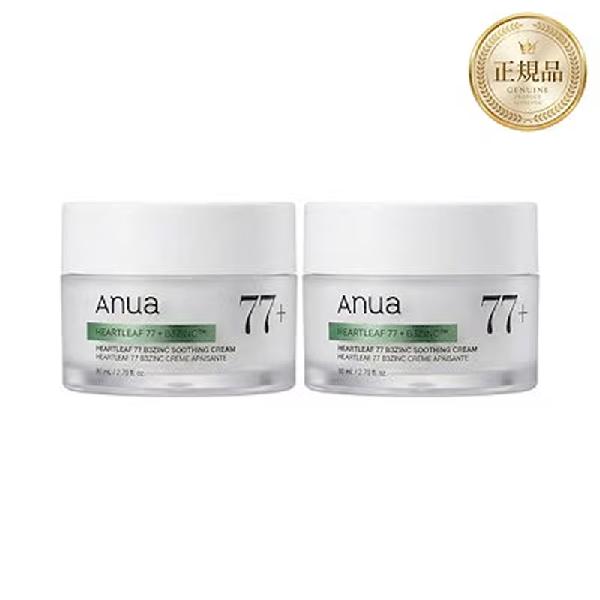 아누아 어성초 77 B3 ZINC 수딩 크림, 80ml, 2개 item image