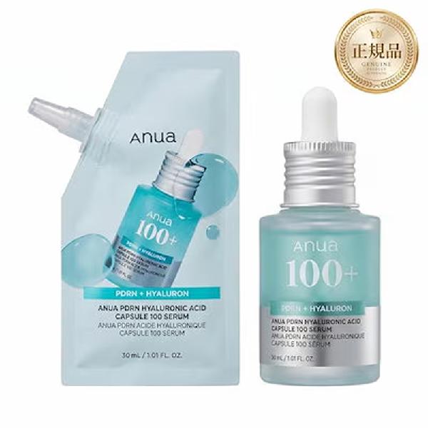 ANUA PDRN Hyaluronic Acid Capsule 100 Serum, 30ml + Refill 30ml product image