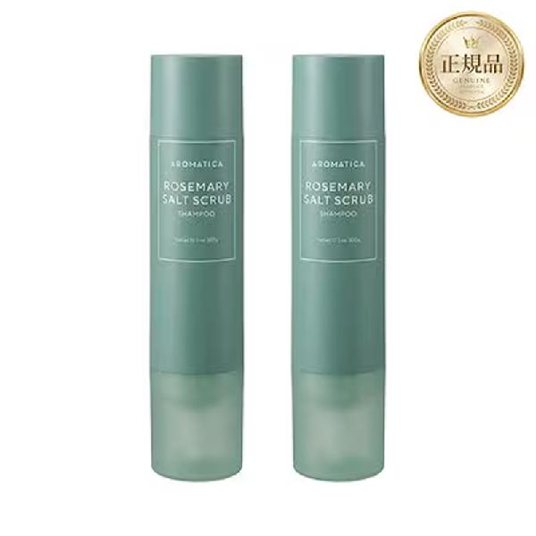 aromatica Rosemary Salt Scrub Shampoo, 300g, 2pcs product image