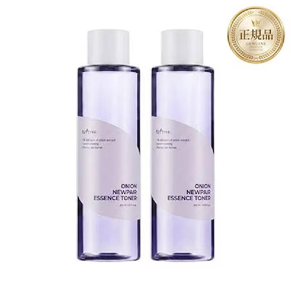 isntree Onion New Pair Essence Toner, 200ml, 2pcs product image