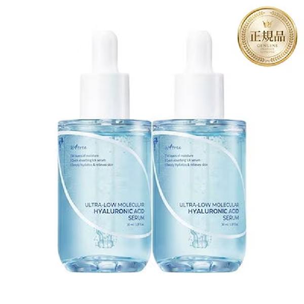 isntree Ultra Low Molecular Hyaluronic Acid Serum, 50ml, 2pcs product image