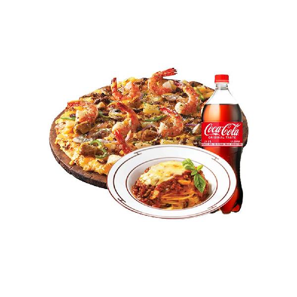 (Original) Black Tiger Shrimp L + New Cheese Balls + Cola 1.25L product image