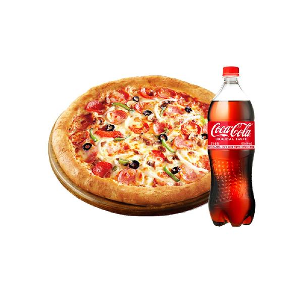 (Original) Super Deluxe Cheese Edge L + Cola 1.25L product image