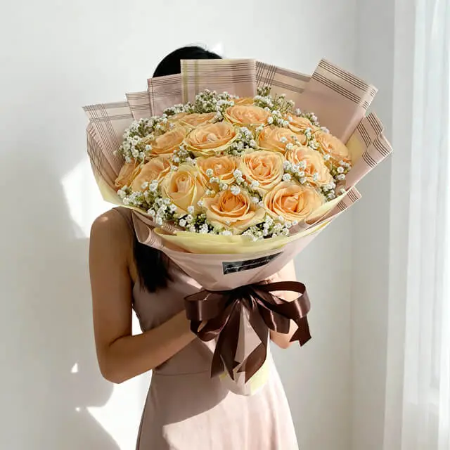 Radiant Peach Roses Symphony product image
