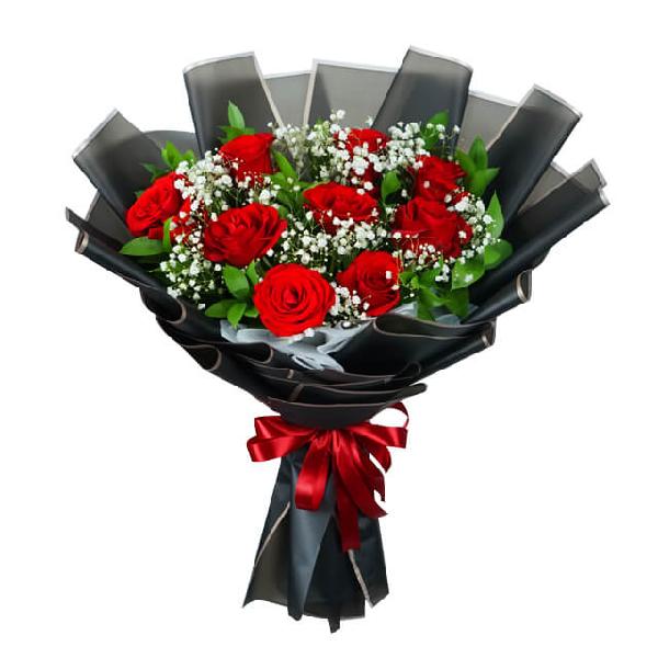 9 Red Roses product image