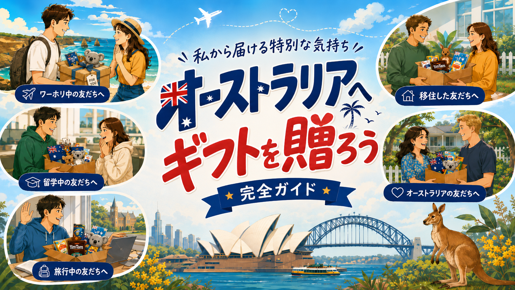 オーストラリアへのプレゼントに最適なまとめ image