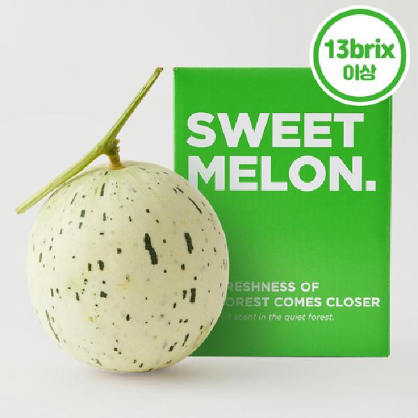 Fragrantly Sweet Baekja Melon around 1.5kg (1 piece, 13brix or higher) item image