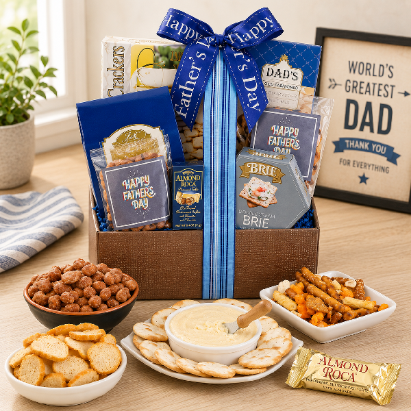 Father's Day Snack & Savor Summer Gift Basket item image