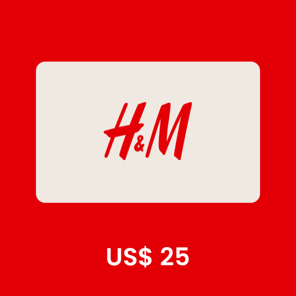 H&M US$ 25 Gift Card product image