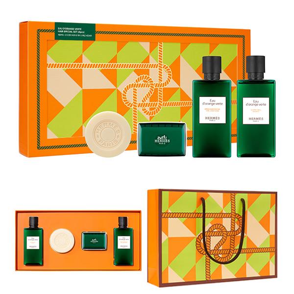 Hermès Eau d'Orange Verte Special 4-Piece Hair Care Set + Shopping Bag Included product image
