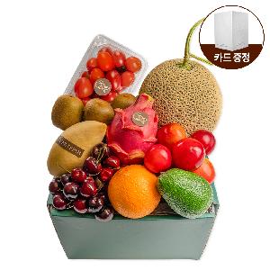 "With Complimentary Message Card" Premium Seasonal Fruits No. 5, 8 Varieties (Melon, Apple Mango, etc.) 3.4kg or more - Korea’s First Fruit Sommelier with 27 Years of Experience product image