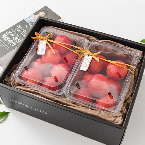 Premium GAP Low-Carbon Certified Daeseok Plums from Wachon, a Famous Growing Region, Extra-Large Grade 1.1kg - Curated by Korea’s First Fruit Sommelier with 27 Years of Expertise product image