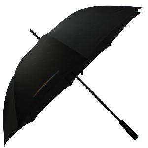 70 Spectrum Embossed Golf Long Umbrella(BLACK) product image
