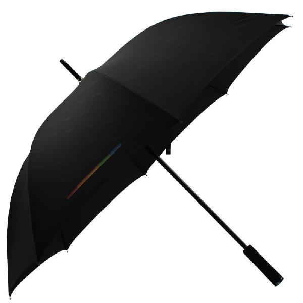 70 Spectrum Embossed Golf Long Umbrella(BLACK) product image