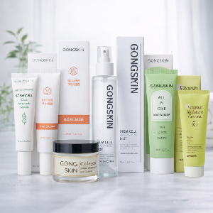 Gongskin Gift Set(Collagen Anti-Wrinkle Cream,Cica Ampoule Serum,Eye Cream,Hydrating Mist,All-in-One Lotion,Vitamin Hydrating Cream) product image