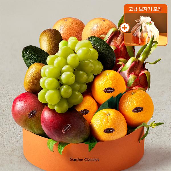 Bojagi Wrapping Luxury Assorted Fruit Gift Set Premium No. 1 (5.2kg or more/15 pcs) product image