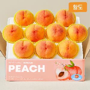 Honey-Sweet Yellow Peaches 2.5kg (8~12pcs) product image