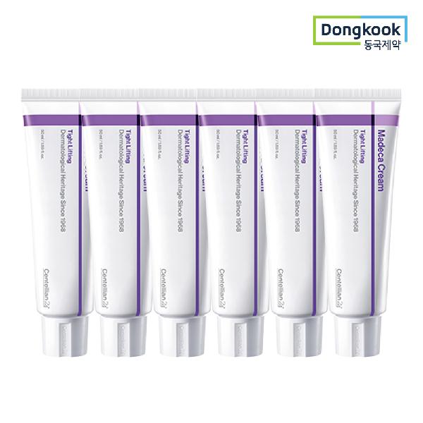 Dongkook Pharmaceutical Centellian24 Madeca Cream Tight Lifting 50ml 6pcs Anti-Aging Skin Glow Deep Moisturizing Pores Wrinkles Elasticity TECA Centella product image