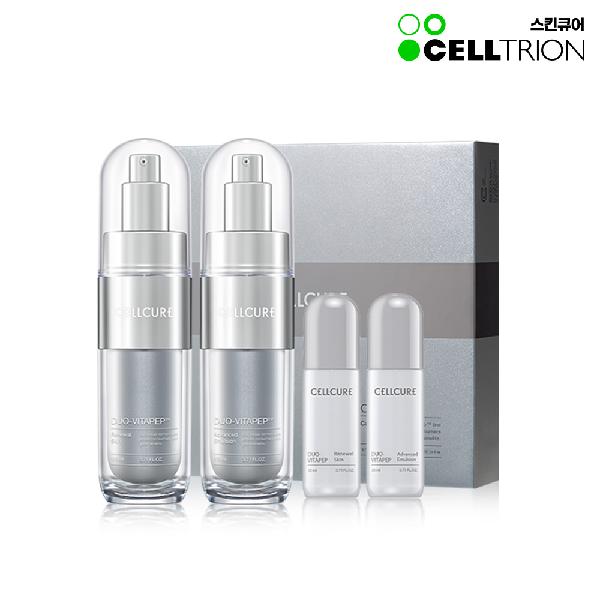 Cellcure Duo Vitapep Skincare 2pc Special Set (Skin 110ml+Emulsion 110ml+Skin 20ml+Emulsion 20ml) product image