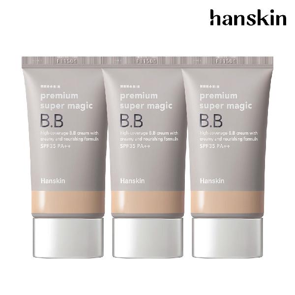 Hanskin Premium Super Magic BB Cream 45g SPF35 3pcs product image