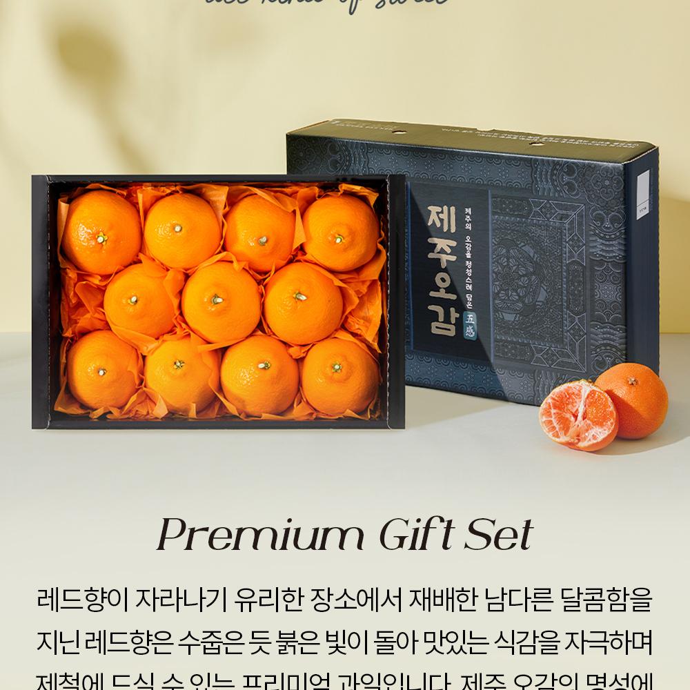 韓国スプリン済州プレミアムレッドヒャンギフトセット 2.5kg（8～11粒