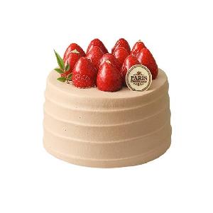 Strawberry Chocolate Fresh Cream Cake (#1) product image