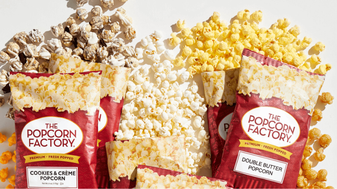 The Popcorn Factory brand image