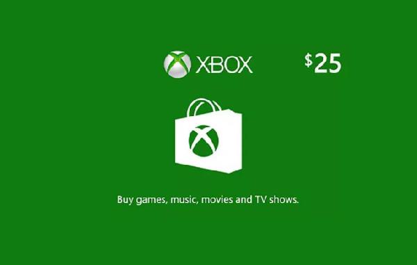 Xbox US$25 Gift Card item image