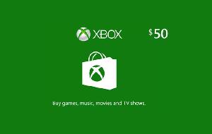 Xbox US$50 Gift Card product image