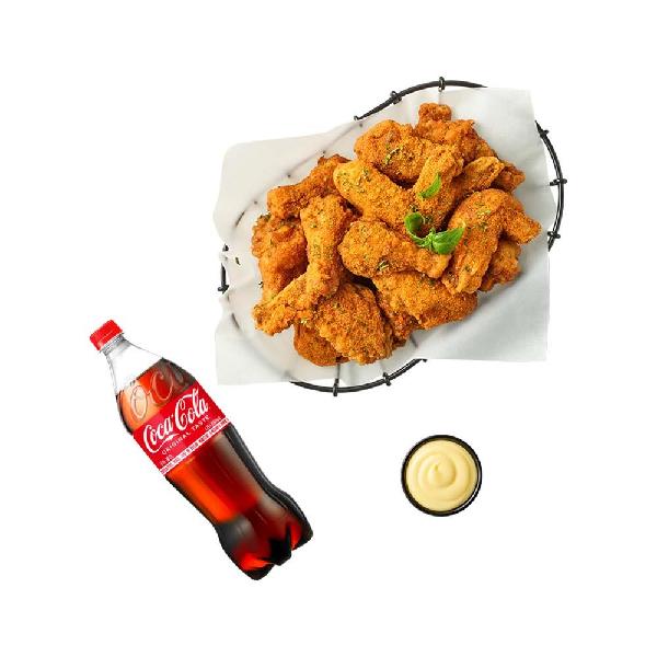Curinkle Wings + Coke 1.25L product image