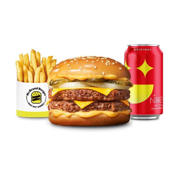 NBB Amazing Double Cheese Burger Set product image
