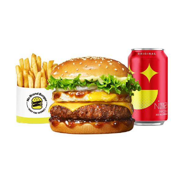 Egg Cheese Bulgogi Burger Set product image
