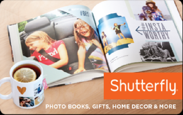 Shutterfly, Inc. US$30 Gift Card product image