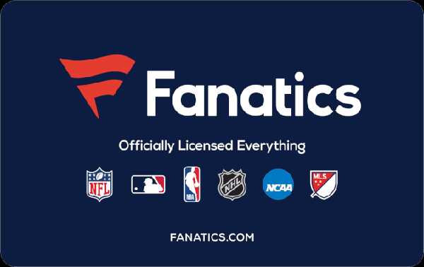 Fanatics US$150 Gift Card product image